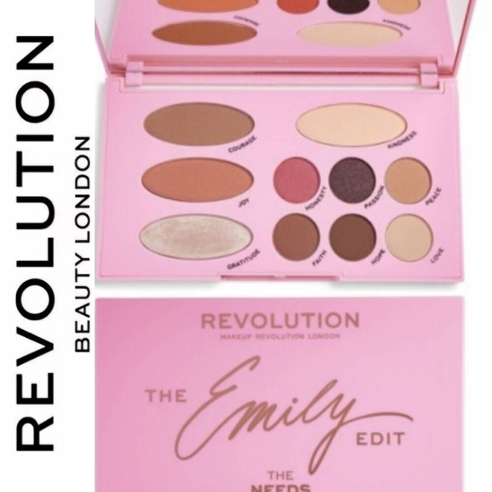 Revolution Beauty X The Emily Edit- The Needs Palette